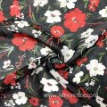 Polyester 100D Small Flower Pattern Chiffon Printed Fabric